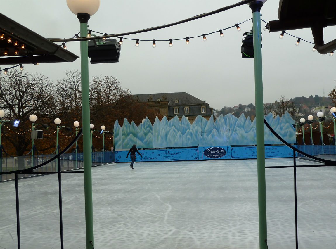 Skating rink at Wintertraum