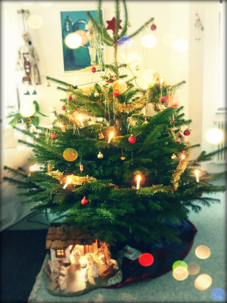 A German Christmas tree - without Christmas pickles!