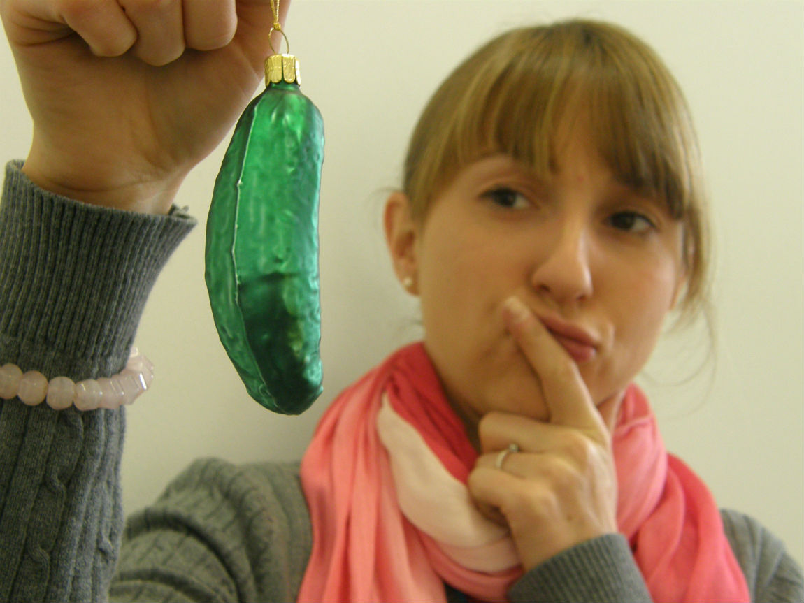 What is a Christmas pickle?