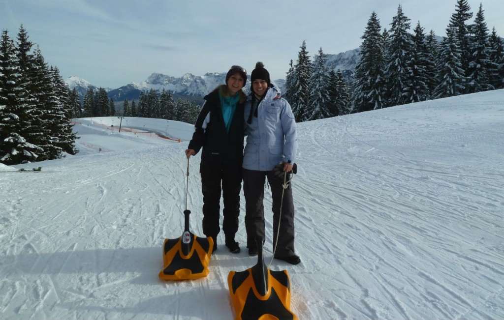 Sledding down the German Alps Living in Stuttgart