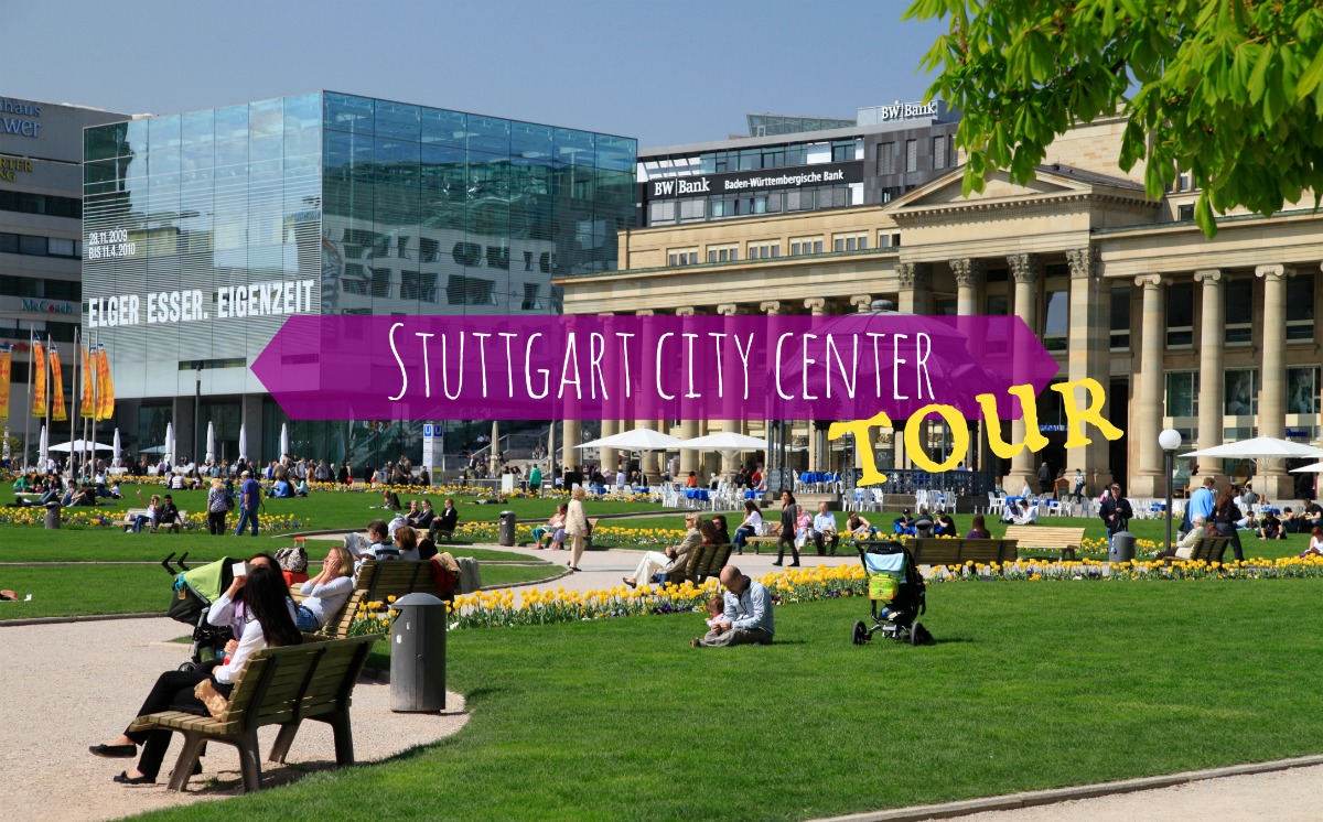 Stuttgart city center walking tour