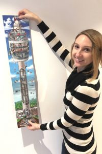 A new picture book is starring the Television tower in Stuttgart.