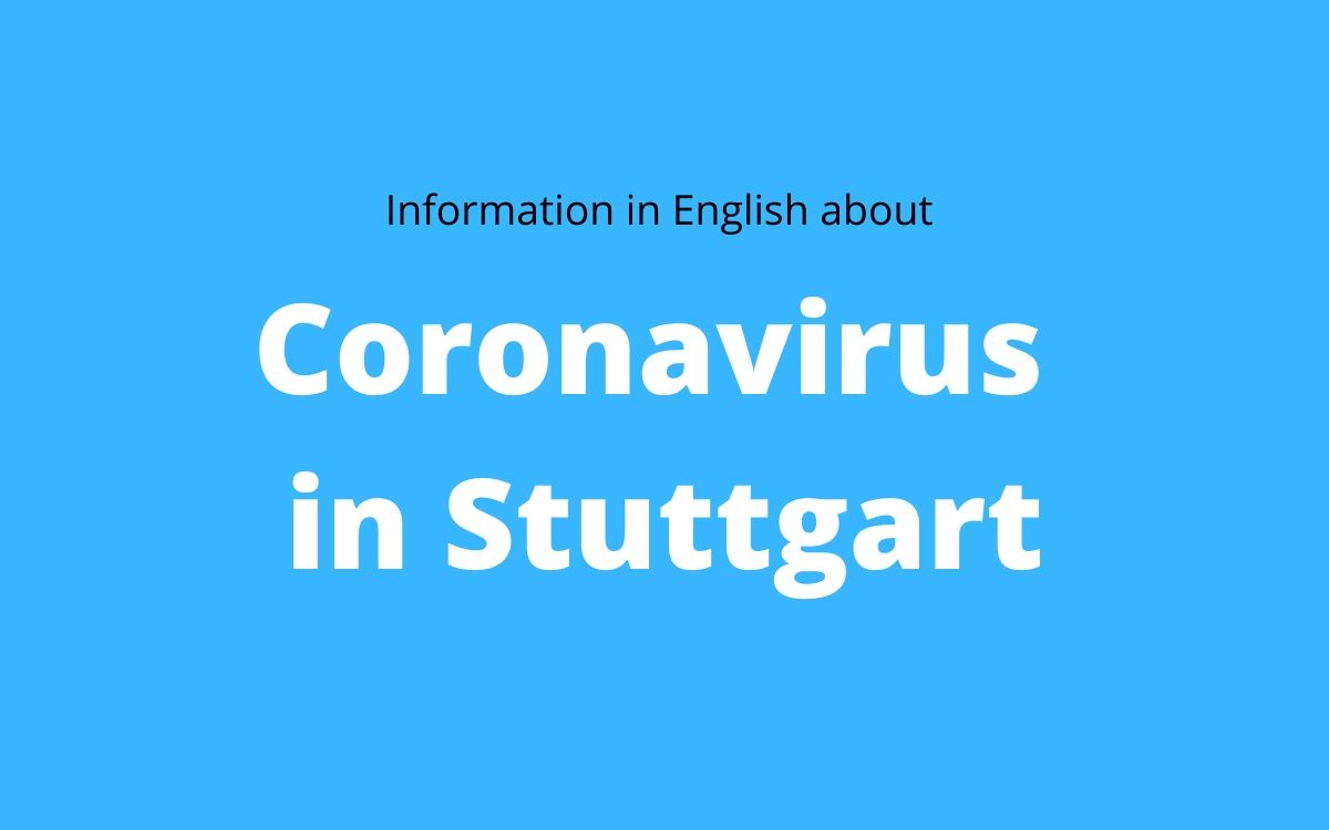 Coronavirus in Stuttgart in English